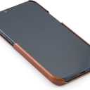 | iPhone 14 Plus Leather Case with Magsafe - Genuine Leather iPhone 14 Plus Case | Premium Full Grain Leather Case for iPhone 14 Plus Brown