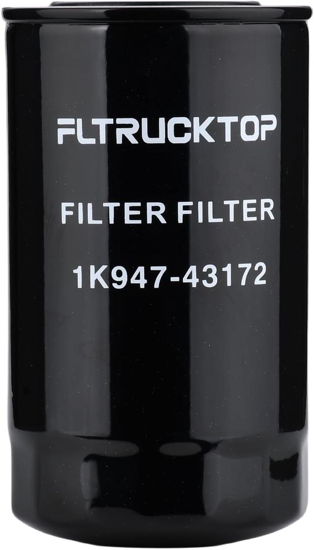 1K947-43172 1K947-43170 Fuel Filter Compatible with Kubota SVL65 SVL75 SVL95 KX080 V2607 V3307 V3800 Replace 1K947-43170 1G390-43170 P550643 WF10634