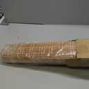 LazBlinds No Drill Cordless Bamboo Roman Shades, 33" W × 72" H, Brown