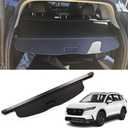 Marretoo 2023 2024 2025 for Honda CRV Cargo Cover (Include Hybrid) for Honda CR-V Accessories Black Retractable Trunk Cover Security Shield Shade(for CRV 2023-2024)