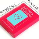 2 x Sx Couples Drinking Game for Adults - Excited & ExhaustedRomantic Game for Couples - Perfect Date Night Ideas T12