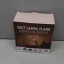 SALKING 2-in-1 Ultrasonic Essential Oil Diffuser & Himalayan Salt Lamp, Aromatherapy Diffuser Cool Mist Humidifier with Auto Off Function, 100% Pure Himalayan Pink Salt Rock, 150ml (Wooden Grain)