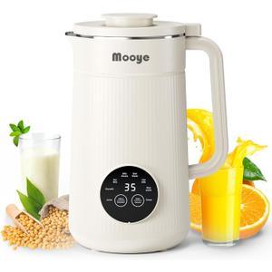 Automatic Nut Milk Maker Machine, 8 in 1 Soy Milk Maker, 35 oz Almond Machine Maker, 12-Hour Delay, Keep Warm, Non Dairy Beverages, Juice/Rice Paste/Clean/Milk Shake, 800W Heating, Self Cleaning