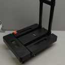 SPACEKEEPER Folding Hand Truck, 500 LB Heavy Duty Luggage Cart, Utility Dolly Platform Cart with 6 Wheels & 2 Elastic Ropes for Luggage, Travel, Moving, Shopping, Office Use, Black