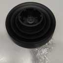 Black Universal Collapsible Hair Dryer Diffuser Attachment- Salon Grade Styling Tools and Appliances, Lightweight Foldable Portable Travel Folding Design Fit Most of Blow Dryers for Personal Care