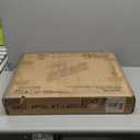 Wooden Dog Gate Freestanding Foldable Pet Gate 4 Panel Fully Assembled Dog Gates for Doorways House Stairs (White)