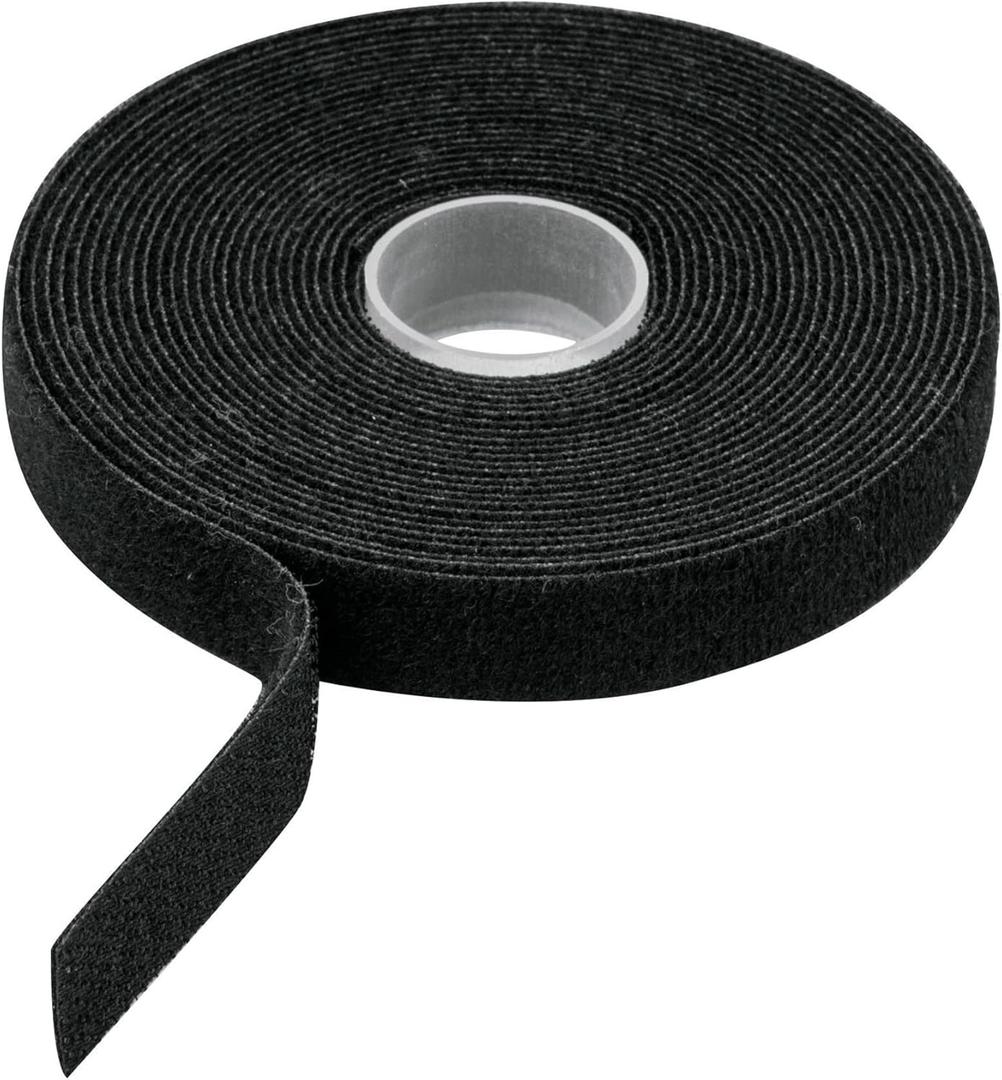 Double-sided tape, 10 m, black