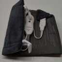 Sunbeam Premium Sunbeam Heating Pad with Compact Storage, Standard Size, Gray (12 x 15 Inch, Grey)