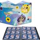 Ultra Pro | Pokemon Pikachu & Mimikyu 9-Pocket Folder | Trading Card Accessory | Ages 6+, Black