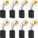 8 Pcs Replacement Table Saw Brush Carbon Motor Brushes Replacement Chop Saw Brush Compatible with Dewalt Tile Compatible with Dw745 Dwe7480 Dwe7490x Dwe7491rs