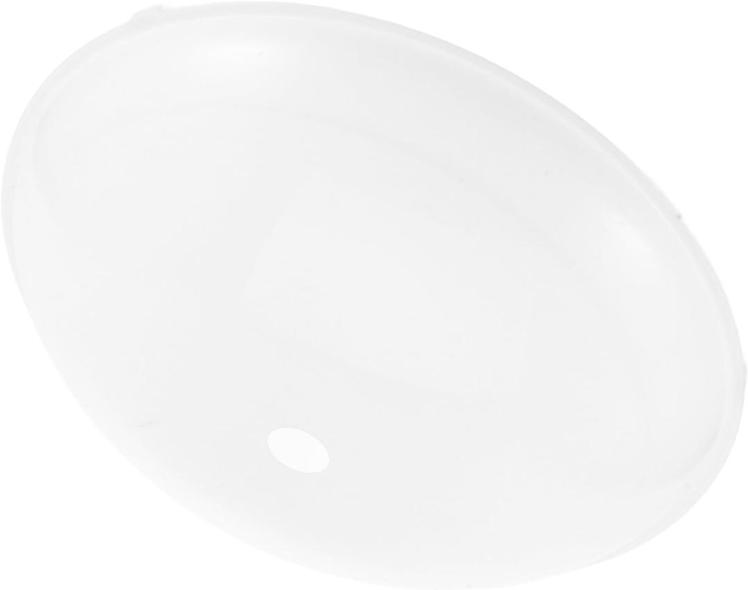 Veemoon Emergency Ceiling Light Cover Round Plastic Lampshade for Bedroom and Hallway Easy to Install Replacement Shade Sturdy Light Fixture Cover for Indoor Use