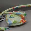 Baby Play Mat,Tummy Time Mat with 6 Detachable Toys-Activity Gym for Visual, Auditory & Motor Development-Washable Baby Activity Mat for 0-12 Month Infants(Animal Theme)