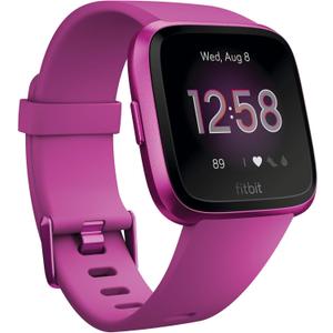 Fitbit Versa Lite Edition Smart Watch, One Size (S and L Bands Included), 1 Count