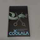 COOLALA Stainless Steel Hair Cutting Scissors 6.5 Inch Hairdressing Razor Shears Professional Salon Barber Haircut Scissors, One Comb Included, Home Use for Man Woman Adults Kids Babies
