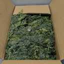 24 Inch Christmas Wreaths for Front Door Real Touch Cedar Wreath Artificial Green Wreath for Wall Windows Indoor Outdoor Christmas Decor