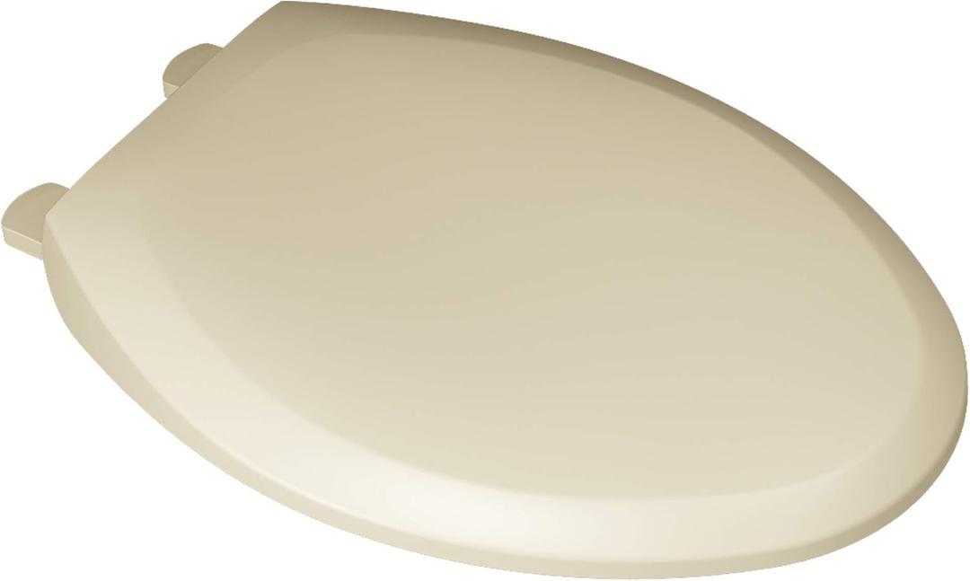 American Standard 5321A65CT.021 Champion Slow-Close Elongated Toilet Seat, Bone