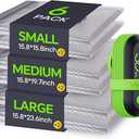 Vacuum Bags for Travel with USB Electric Pump, 6 Pack Carry-on Size Compression Packing for Luggage and Suitcase, Space Saver Bags for Clothes and Clothing Travel