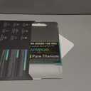 APMRQIB Titanium Cutting Boards for Kitchen, 100% Pure Titanium Cutting Boards Double Sided Non Toxic Cutting Board, Hygiene Durable Dishwasher Safe 13x8(M)