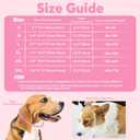 IDOMIK Dog Recovery Collar, Waterproof Soft Dog Cone After Surgery, Comfy Protective Elizabethan Collar Alternative for Dogs Cats, Adjustable Pet Neck Donut Cone Anti-Licking Biting Wounds,Rose,M (Pink)