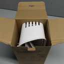 LEVERLOC Shower Caddy Suction Cup, Shower Organizer Removable Bathroom Shelf, Storage Suction Powerful Max Hold 22lbs Bathroom Caddy Waterproof Holder, White