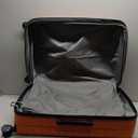 Amazon Basics 30" Hardside Large Checked Luggage, Expandable For Up to 15% More Space, Hardshell Suitcase With Wheels, Scratch-Resistant Surface, Four Multi-directional Wheels, Orange