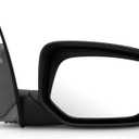 For Dodge Dart 2013 2014 2015 2016 Door Mirror Passenger Side | Manual | Non-Heated | Textured | Replacement For 334-5422R3MF, 68086506AG | CH1321362