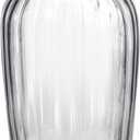 Aspen Creative 23523-60-1, Clear Glass Shade for Lighting Fixture, Pendant, Vanity, Wall Light, Size: 4-1/8" D x 5-7/8" H