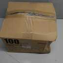 C9 LED Christmas Lights Outdoor, 68 Feet 100 LED Strawberry String Lights With 100 Spring Clamps, Waterproof Commercial Grade Extendable for Outside Roofline Patio Home Xmas Decoration, Warm White