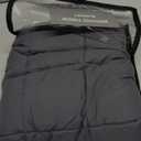 yescool Weighted Blanket 10 Pounds Twin Cooling Weighted Lap Blanket, Grey Heavy Blanket for Sleeping, Weighted Throw Blanket Gift for 80-110lbs, 40" x60