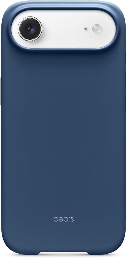 Beats iPhone Air Case with MagSafe & Camera Control, Matte Finish, Microfiber Lining  Bedrock Blue