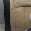 Coverado Seat Covers, Car Seat Covers Front Seats, Car Seat Cover, Car Seat Protector Waterproof, Car Seat Cushion Nappa Leather, Beige Seat Covers Carseat Cover Universal Fit for Most Cars