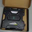 USX MOUNT UL Listed Full Motion TV Mount, Swivel Articulating Tilt TV Wall Mount for 26-65 Inch LED, 4K, Wall Mount Bracket with VESA 400x400mm Up to 77lbs, Perfect Center Design -XMM006-1