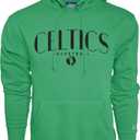 84 Boston Celtics NBA Officially Licensed Hooded Sweatshirt Embroidery Basketball Arch, Team Color, Large