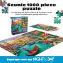 Buffalo Games - Sights of Venice - Image World - 1000 Piece Jigsaw Puzzle for Adults, Scenic Cityscape Puzzle, Challenging and Relaxing Puzzle Adventure, Finished Size 26.75 x 19.75, Made in the USA