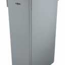 Winco PTC-23SG Slender Trash Can, 23-Gallon, Gray,Medium