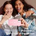 BENTOBEN for iPhone 12 Mini Case, Cute Butterfly Pattern iPhone 12 mini Magnetic Case [Compatible with MagSafe] Translucent Matte Slim Women Girl Protective Cover for iPhone 12 Mini 5.4 inch, Pink