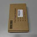 Nail Grinder for Dogs Rechargeable USB Charging Pet Nail Grinder for Dogs and Cats N-ail Trimmer with LED Light & 3 Speeds(1+2*Replacement Head)