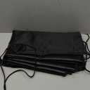 Under Grill Mat 48 30 Inch for Outdoor Charcoal, Flat Top, Smokers, Gas Grills.Oil-Proof and Water-Proof BBQ Cvtayn Fireproof Mat Protects Deck Grass, Indoor Fireplace Mat (Black)