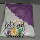 TMSD Women's Mardi Gras St.Patrick's Day Long Sleeve Hoodie with Pocket (XXL)