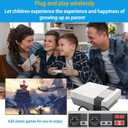 NEW 620 Retro Game Console, 8-Bit Classic Video Gaming Consoles Built-in with 620 Games and 2 Controllers for Gifts- HDMI and AV Output Retro Gaming Console