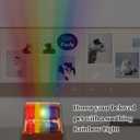 Rainbow Bridge Pet Memorial Gifts for Dogs Cats, Loss of Dog Sympathy Gift with Paw Prints Photo Frame Key Chain & Sympathy Card for Pets Lovers(Keychain with Blue Paw)