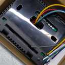 7330F3852 RV Air Conditioner Thermostat, Black, Single Stage Heating/Cooling Control, Compatible with Coleman Mach Series