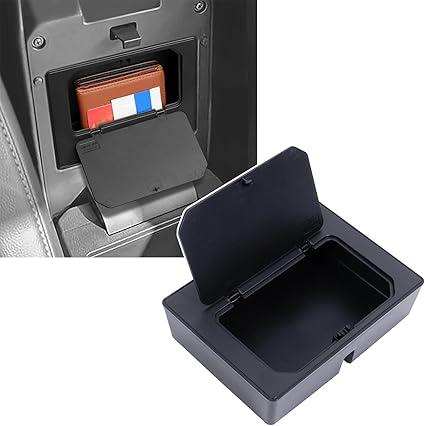 Aunginsy Armrest Hidden Storage Box Compatible with Mitsubishi L200/Mitsubishi Triton 2024 2025 Accessories, Car Center Console Armrest Handrail Privacy Storage Organizer Tray ABS Insert Manage