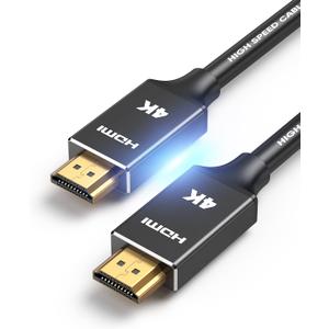 Capshi 4K Long HDMI Cable 30ft/9M, in-Wall CL3 Rated HDMI Cable 2.0 Support (HDR10 8/10bit 18Gbps HDCP2.2 ARC) High Speed HD Shielded Cord Compatible with TV, Laptop, PC, HDTV