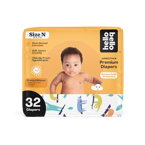 Size 1 Diapers 8-12 Lbs Hello Bello Premium Diapers Size 1 (8-12 Lbs) - 32 Count