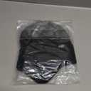 Ear Protection Beanie Hats for Men & Women - Warm Winter Knit Hats for Outdoor Hiking, Skiing, Running, Dog Walking (Black With Fleece)