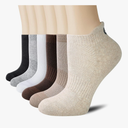 CS CELERSPORT 6 Pairs Ankle Athletic Running Socks Low Cut Sports Tab Socks for Men and Women, L