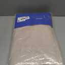 MIULEE Non-See-Through Privacy Linen Curtains 2 Panels, Light Filtering Window Curtains Farnhouse Textured Back Tab Semi Sheer Drapes for Bedroom Living Room, 52 x 72 Inches Long, Beige