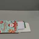 Decorably 24 Pack Foiled 3.5x6.5in Christmas Money Cards for Cash or Gift Card with Envelopes and Stickers - 8 Festive Designs Christmas Money Cards with Envelopes, with Printed Message Inside