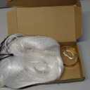 Crowye Anime Cosplay Costume for Halloween Princess Costume Accessories Anime White Cosplay Wig Egypt Arm Cuff Bracelet Gold Earrings Greek Goddess Set for Halloween Dress up Princess, Fantasy Parties